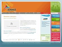 Tablet Screenshot of alpespace.com